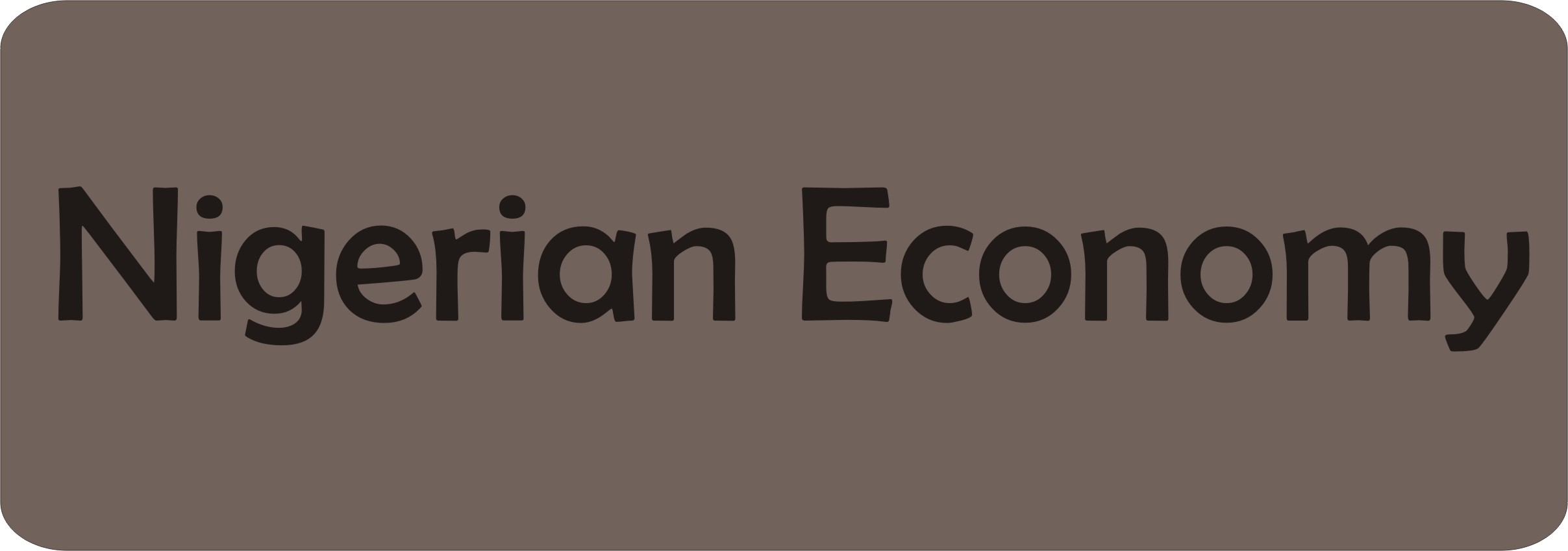 Nigerian economy